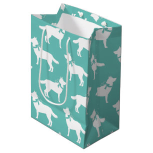 Siberian Husky Dog Puppy Malamut Medium Gift Bag