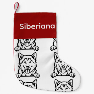 Siberian Husky dog socks Customised dog Socks - Pu