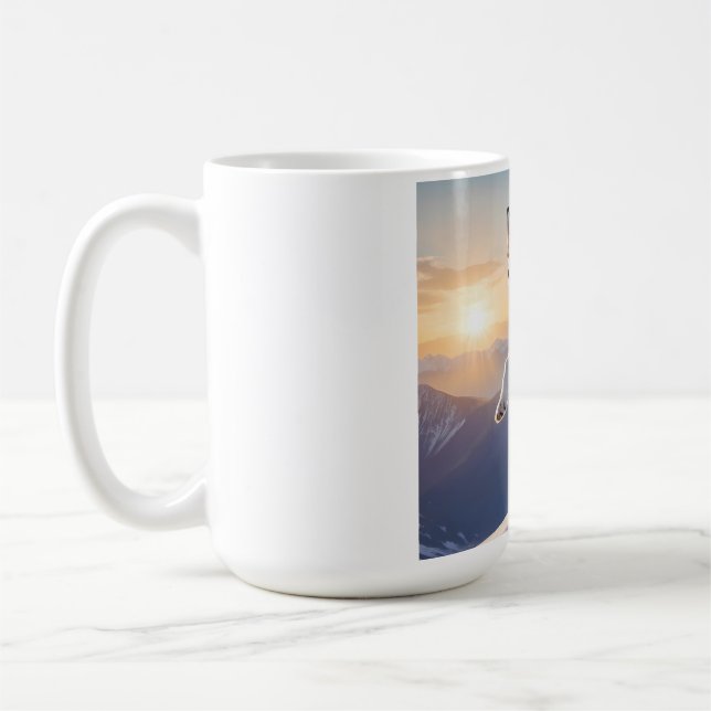 Siberian Husky Elegant Coffee Mug (Left)