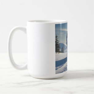 Siberian Husky Elegant Coffee Mug