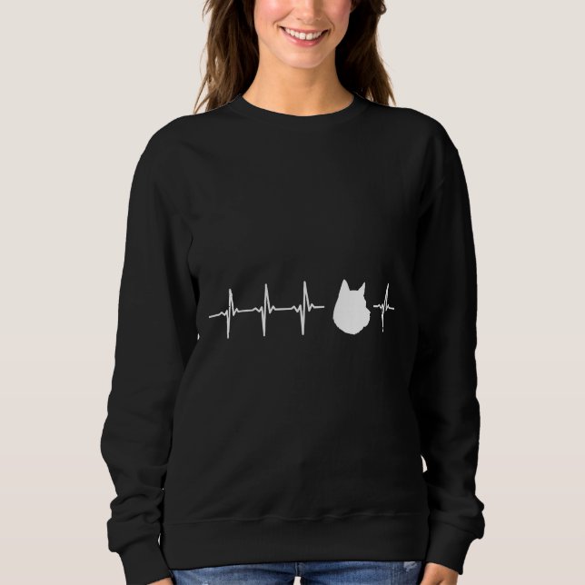 Siberian Husky   For Dog Sweatshirt (Front)