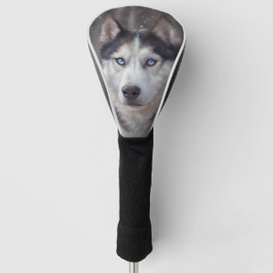 Siberian Husky Golf Head Cover
