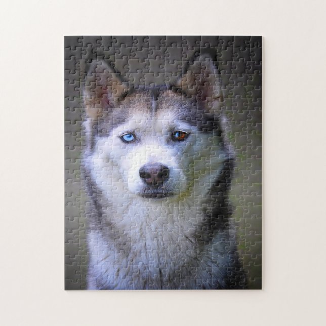 Siberian Husky Jigsaws. Jigsaw Puzzle (Vertical)