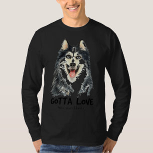 Siberian Husky Love T-Shirt