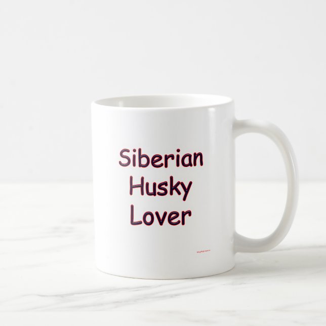 Siberian Husky Lover Coffee Mug (Right)