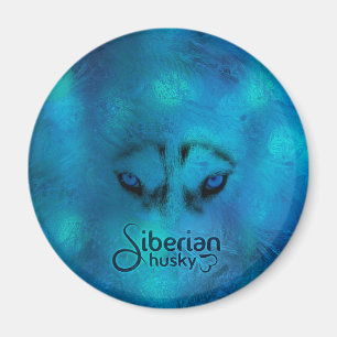 Siberian Husky Magnet