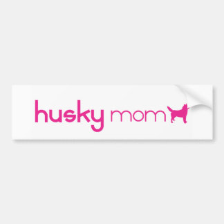 Siberian Husky Mum Bumper Sticker