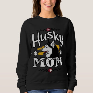 Siberian Husky Mum Cute Dog Sweatshirt