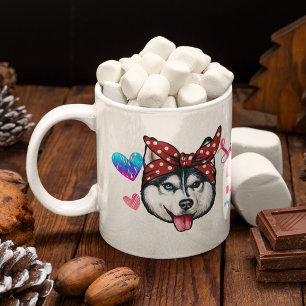 Siberian husky Mum Cute Mother's Day Dog Lover Coffee Mug