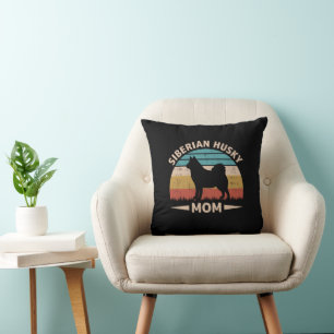 Siberian Husky Mum Special Bond Husky Mama Cushion