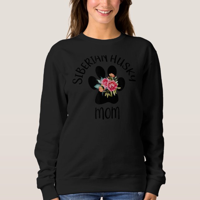Siberian Husky Mum Sweatshirt (Front)