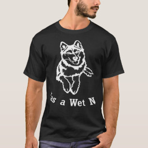 Siberian Husky My Therapist has a Wet Nose T-Shirt