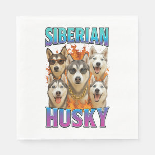 Siberian Husky Napkin