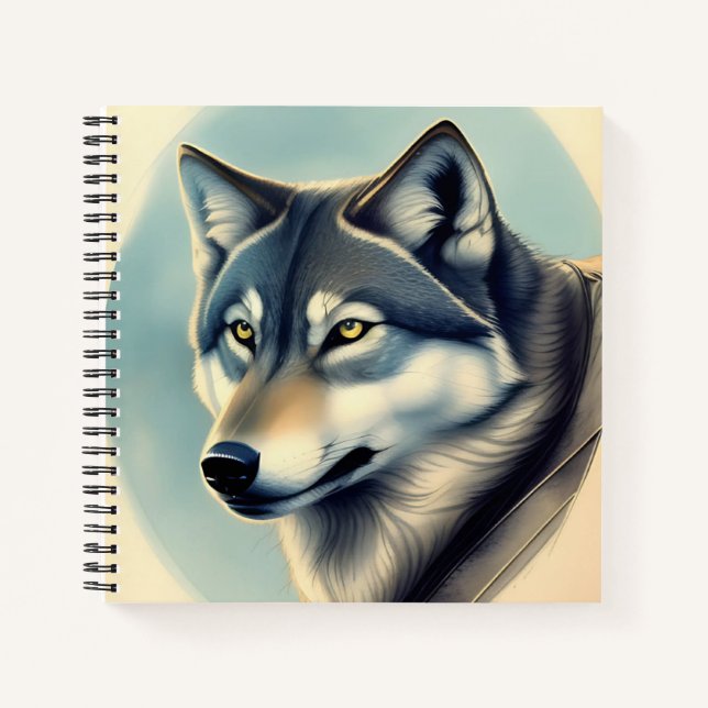 Siberian Husky Notebook (Front)