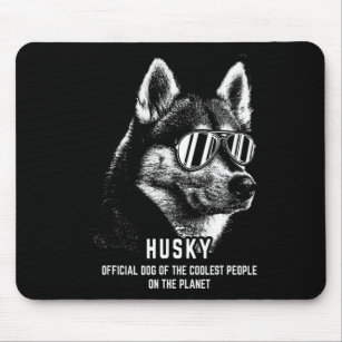 Siberian Husky Official Dog Of  Coolest Mouse Mat