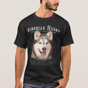 Siberian Husky Owner Human Trainer T-Shirt