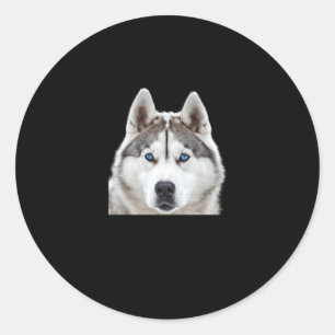 Siberian Husky Proof That Size S Sticker
