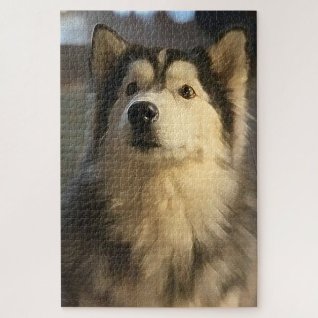 Siberian Husky Puzzle (Vertical)