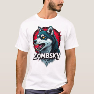Siberian Husky Sibe Zombie Dog Halloween Essential T-Shirt