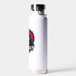 Siberian Husky Sibe Zombie Dog Halloween Essential Water Bottle