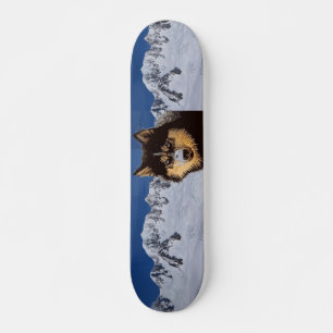 Siberian Husky Skateboard
