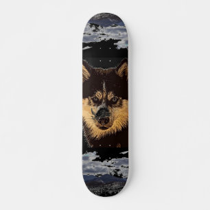 Siberian Husky Skateboard