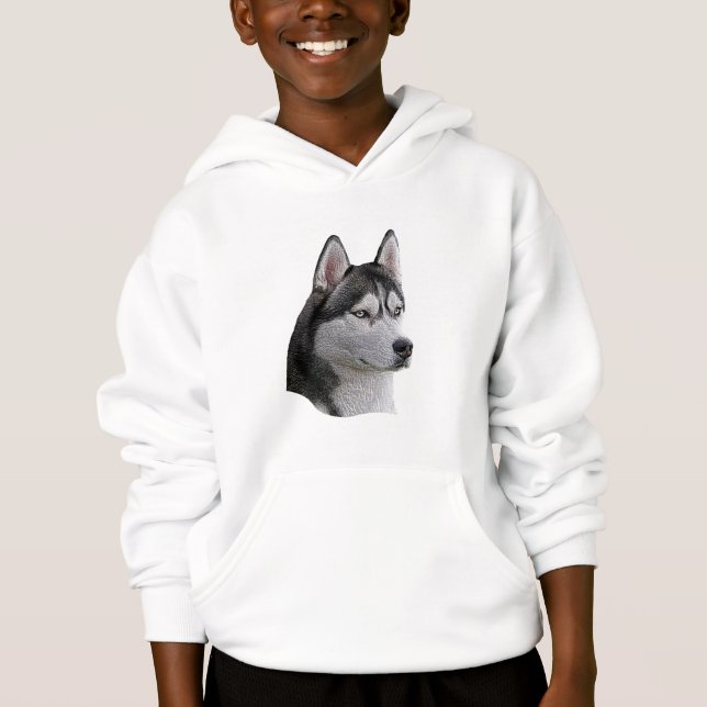 Siberian Husky - Stylised Image - Add Your Text (Front)