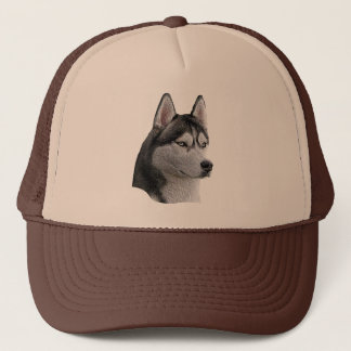 Siberian Husky - Stylised Image - Add Your Text Trucker Hat