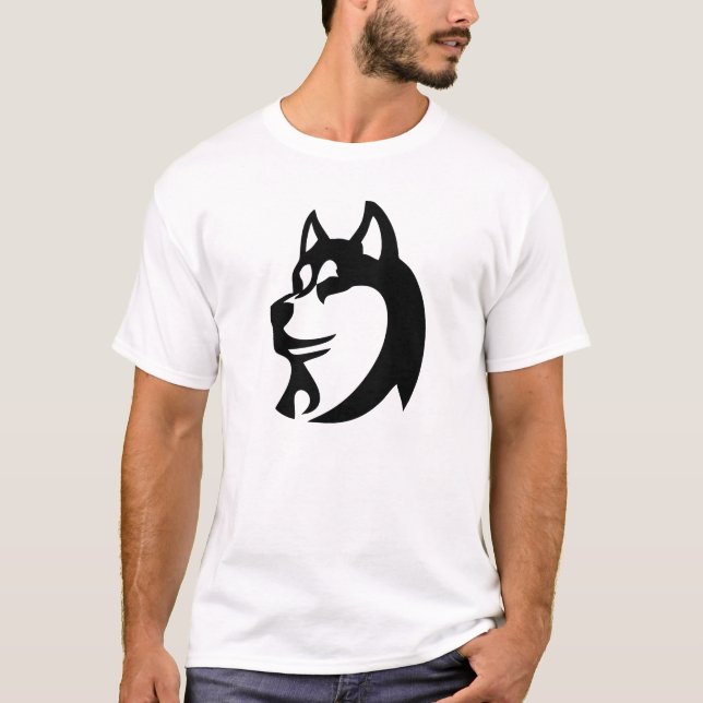 Siberian Husky T-Shirt (Front)