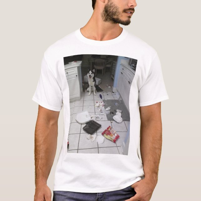 Siberian Husky t-shirt (Front)