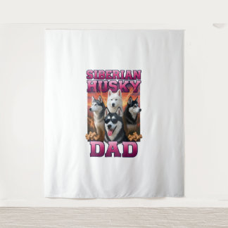 Siberian Husky Tapestry