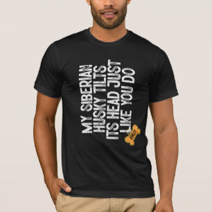 Siberian husky Tlits head like you do T-Shirt