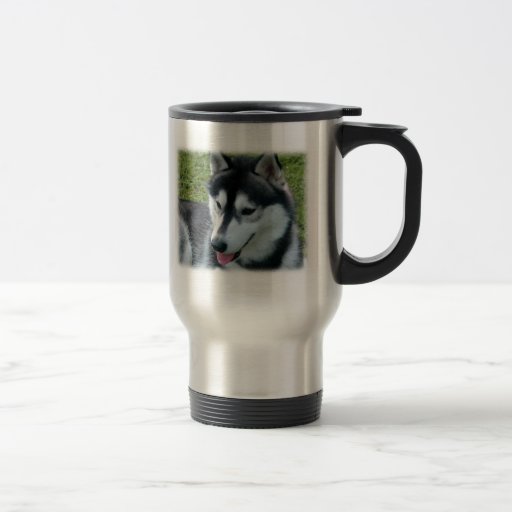 Image of Siberian Husky Travel Mug