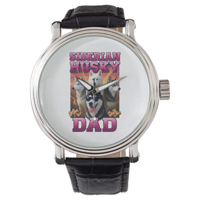 Siberian Husky   Watch (Front)