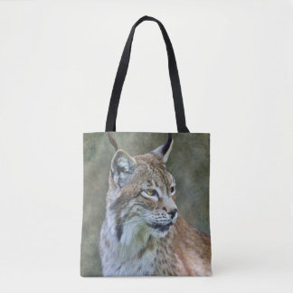 Siberian Lynx All Over Print Bag