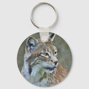 Siberian Lynx Keyring