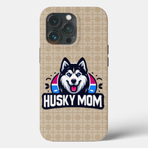 Siberian Spirit: Nurturing Love as a Husky Dog Mum iPhone 13 Pro Case