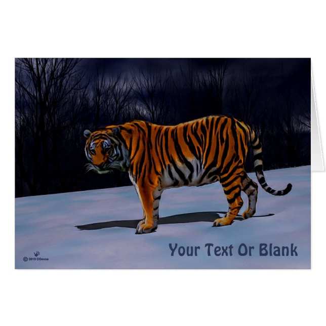 Siberian Tiger (Front Horizontal)