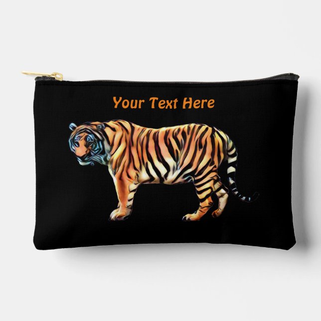 Siberian Tiger  Accessory Pouch (Front)