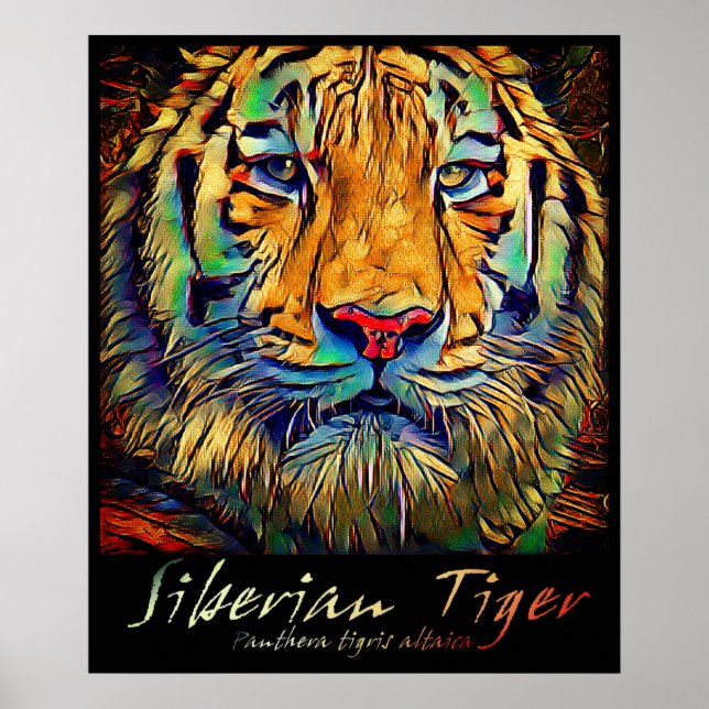 Siberian Tiger [Art Poster] Poster (Front)