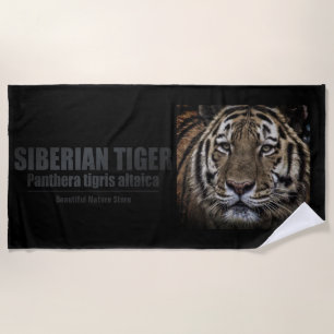 Siberian Tiger:Beach Towel