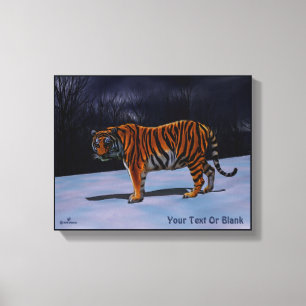 Siberian Tiger Canvas Print
