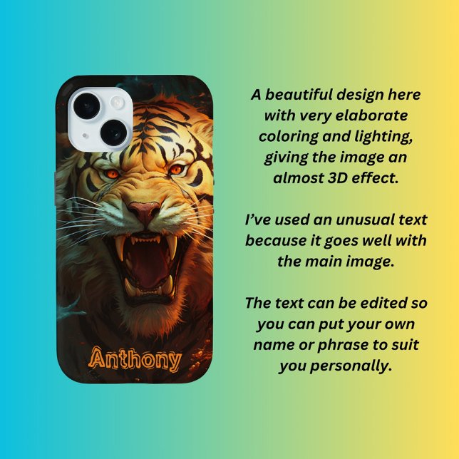 Siberian Tiger  Case-Mate iPhone Case (Creator Uploaded)