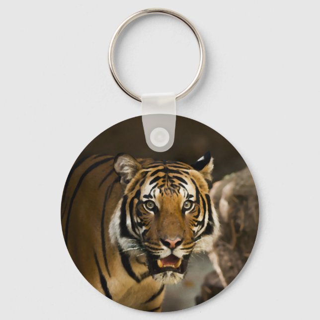 Siberian Tiger Key Ring (Front)