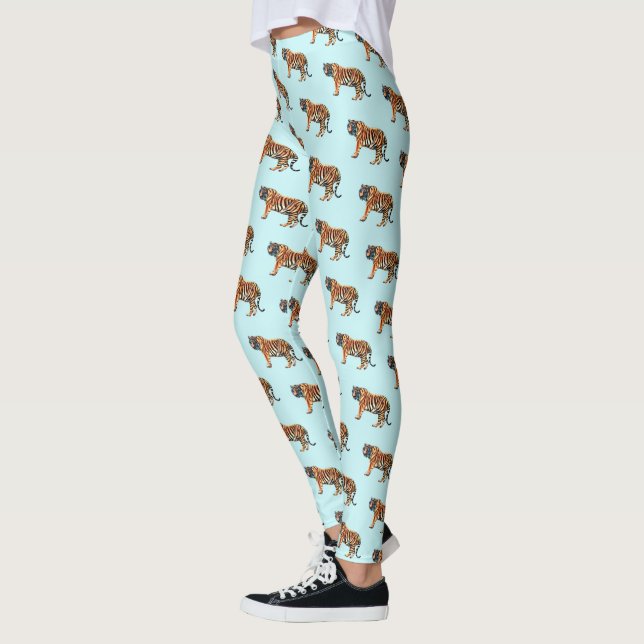 Siberian Tiger Leggings (Left)