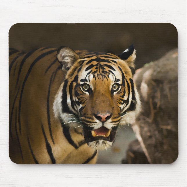 Siberian Tiger Mouse Mat (Front)