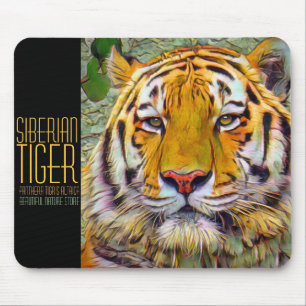 Siberian Tiger [Mouse pad] Mouse Mat