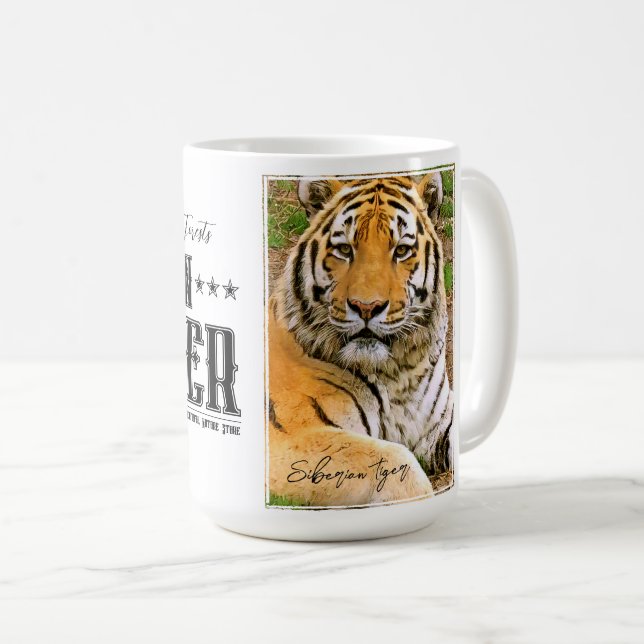 Siberian Tiger Mug (Front Right)