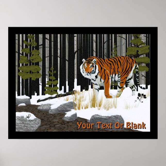 Siberian Tiger Poster (Front)