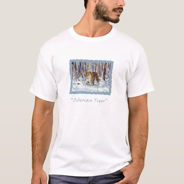 Siberian Tiger T-Shirt (Front)